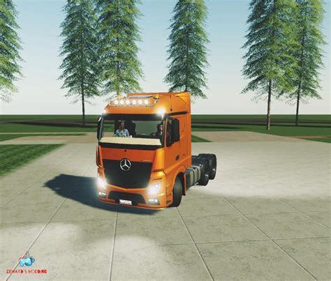 Mercedes Actros MP4 V1 0 LS2019 Farming Simulator 22 Mod LS22 Mod