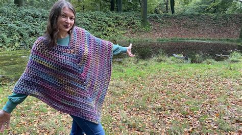 A PONCHO IN A DAY | Ophelia Talks Crochet