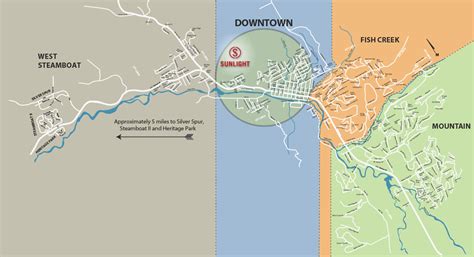 Steamboat Springs Map - Sunlight Steamboat