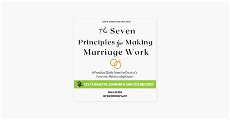 ‎summary The Seven Principles For Making Marriage Work A Practical