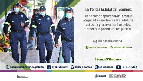 Secretaría De Seguridad Del Estado De México On Twitter Sigue Las Actividades Que Realiza La