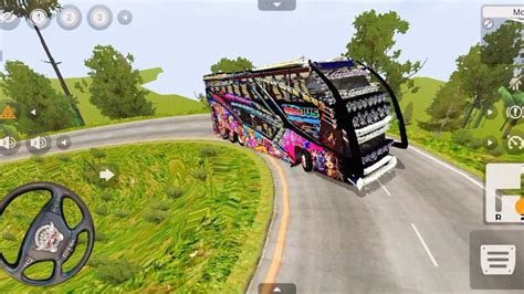 New Volvo Bus Mod Bus Simulator Indonesia Gameplay Youtube