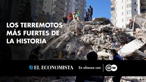 Los Terremotos M S Fuertes De La Historia Youtube