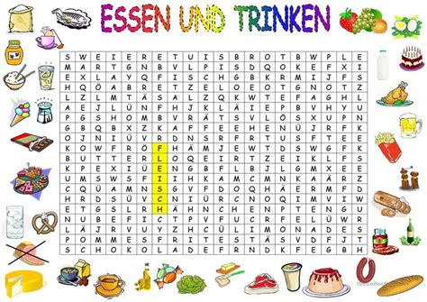 Essen Und Trinken Learn German German Language Learning German Grammar