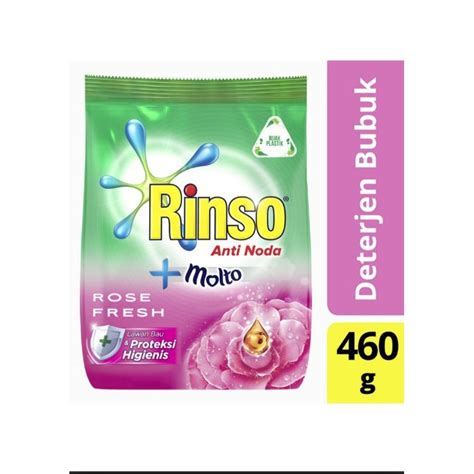 Detergent Bubuk Rinso Molto Gr Deterjen Laundry Detergen Serbuk