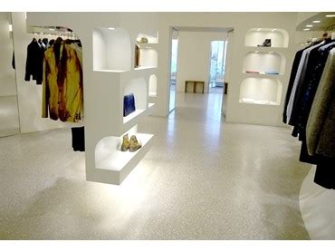 Flowcrete Terrazzo Flooring Installed At McQueens Flagship Store In