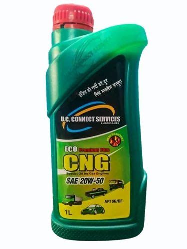 W Eco Premium Plus Cng Special Gas Engine Oil Bottle Of Litre At