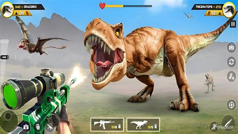 Wild Dino Hunting Gun Games 3D Android Gameplay YouTube