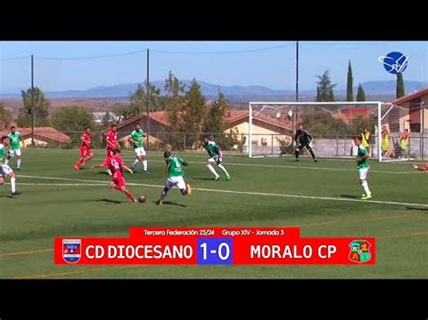 Resumen CD Diocesano Moralo CP Tercera Federación Gr XIV 23 24