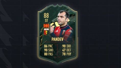 How To Get The Goran Pandev FIFA 22 Winter Wildcards Player Item