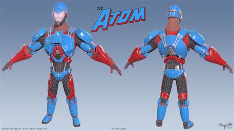 The Atom (DC Comics) — polycount