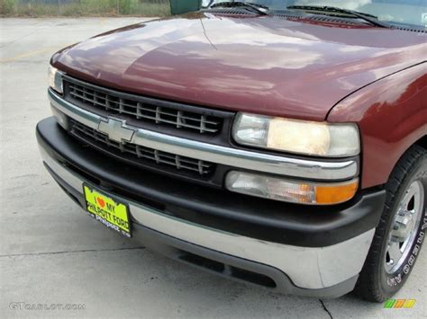 1999 Dark Carmine Red Metallic Chevrolet Silverado 1500 Ls Extended Cab 34095359 Photo 11