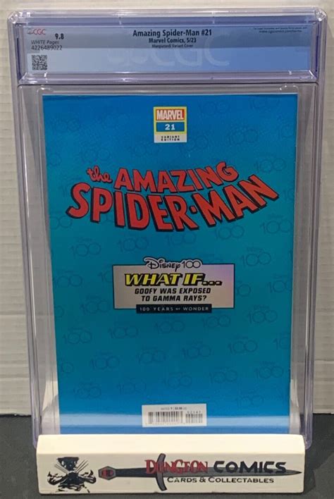 Amazing Spider Man Cgc Vitale Mangiat Disney Variant Gc