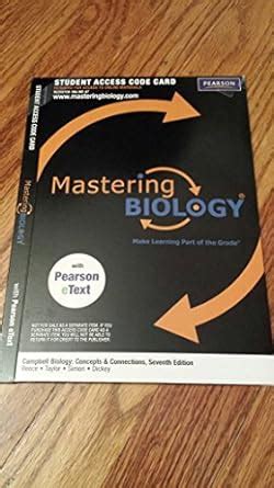 Mastering Biology Without Pearson Etext Standalone Access Card For