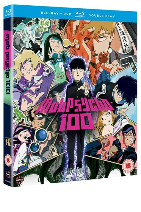 Mob Psycho 100 Season 1 Blu Raydvd 2 Disc Import Cdon