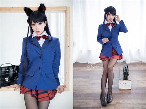 Modelo fez um adorável cosplay de Komi Shouko Critical Hits