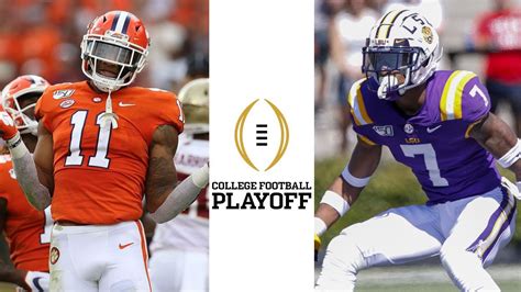 Deeper Look At My Clemson Take National Title Preview With Some LSU