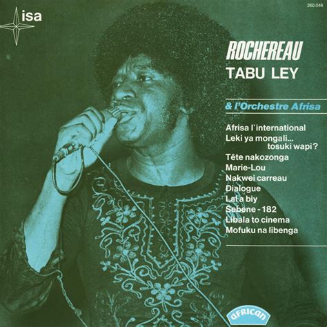 Rochereau Tabu Ley L Orchestre Afrisa Album By Rochereau Tabu Ley