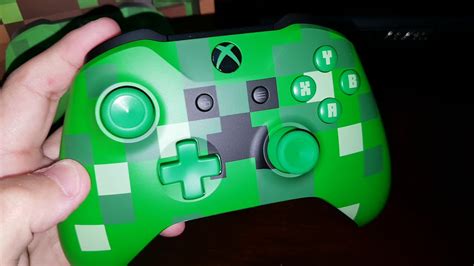 Unboxing Do Controle De Xbox One Edição Especial Minecraft Creeper