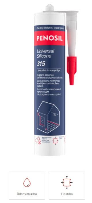 Penosil Universal Silicone 315c White 280ml Universal Silicone Sealant