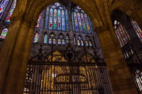 Windows of the Cathedral of Leon, Spain - Travel Past 50