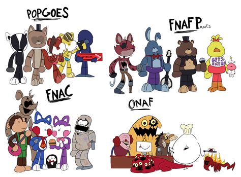 I Made Some Fnaf Fanverse Doodles Hope You Like These R