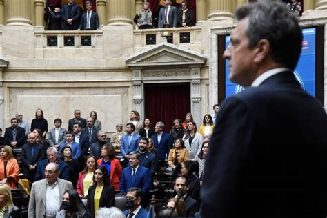 Con La Presencia De Massa Se Abre El Debate En Diputados Del