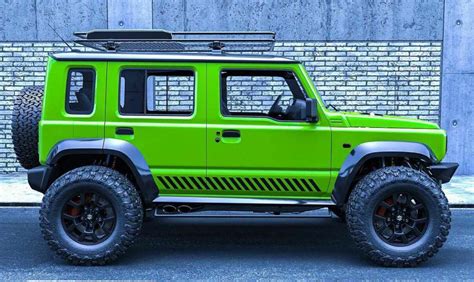 This Maruti Suzuki Jimny 5 Door Overlander Edition Looks No Less Than A