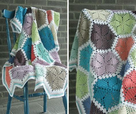 Crochet Hexagon Blankets You Simply Have To Make Zeshoekig Haken