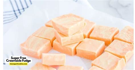 Sugar Free Creamsicle Fudge The Sugar Free Diva