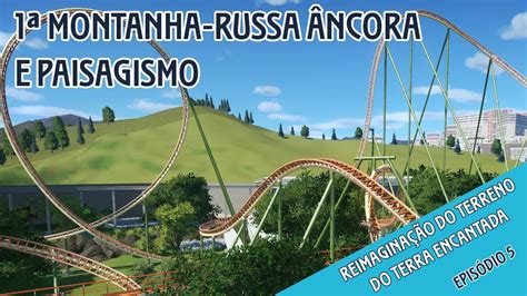 REIMAGINEI O TERRENO DO TERRA ENCANTADA NO PLANET COASTER MONTANHA