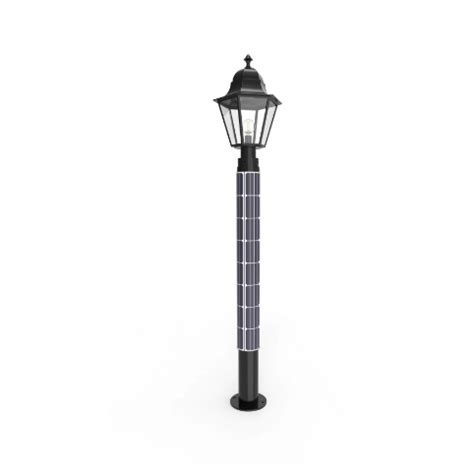 Vertical Solar Pole Light Street Light Clodesun