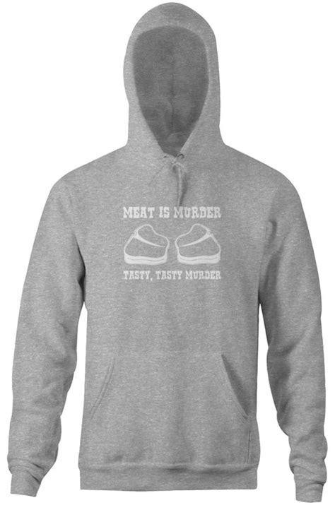 Meat Is Murder Tasty Tasty Murder Hoodie