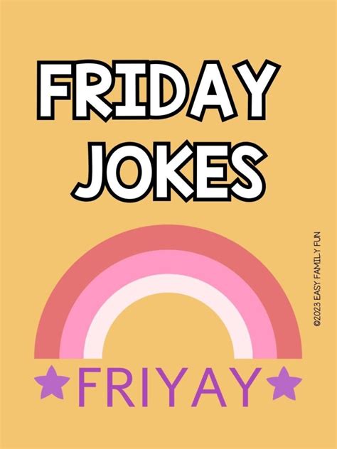 130 Friday Jokes That Make You Really Go TGIF