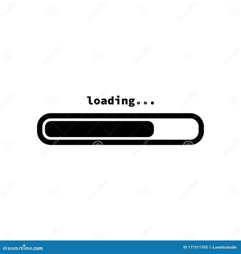 Download Sign Load Icon Load System Data Load Loading Bar Vector