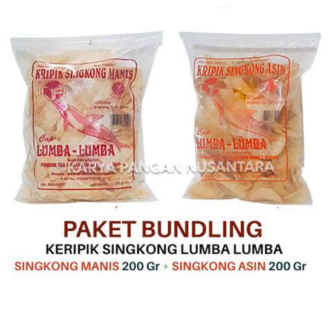 Jual Paket Pax Keripik Singkong Lumba Lumba Gr Singkong Manis