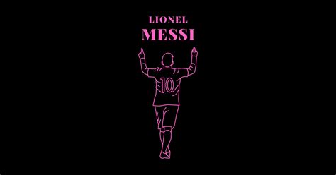 Legend Of Inter Miami GOAT Messi Inter Miami Sticker TeePublic