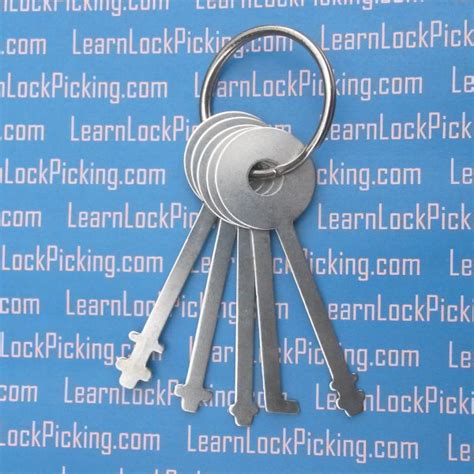 Warded Lock Pick Set - LearnLockPicking.com