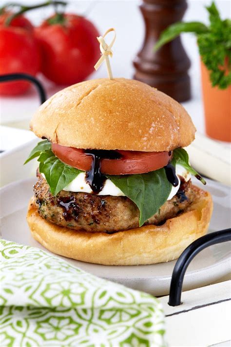 Caprese Veal Burgers Veal Discover Delicious