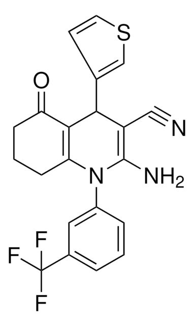 2 AMINO 5 OXO 4 3 THIENYL 1 3 TRIFLUOROMETHYL PHENYL 1 4 5 6 7 8