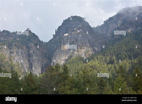 The Hike To The Tigers Nest Monastery Also Known As The Taktsang