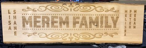 942903 Custom Engraved Wood Sign