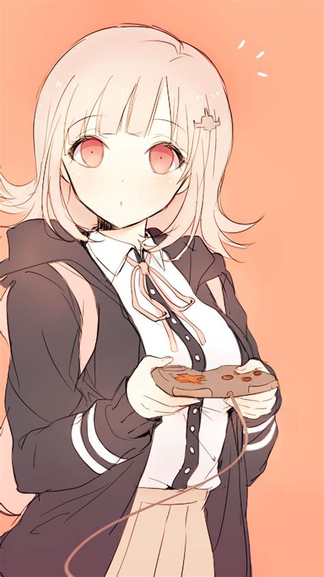 Descargar La Imagen En Tel Fono Animado Dangan Ronpa Chiaki Nanami