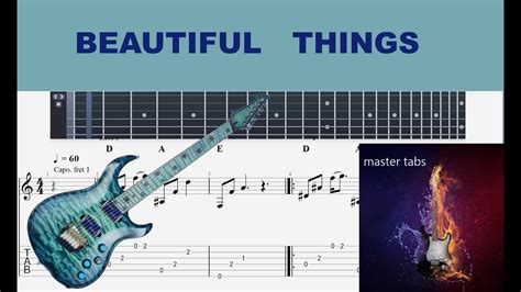 Beautiful Things Benson Boone Guitar Tab Mastertabs Bestfreeyoutubemusic Classicpop Folk