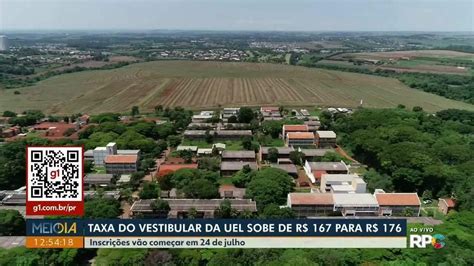 Inscrições para o vestibular 2024 da UEL começam em 24 de julho veja