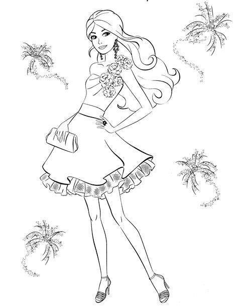 Barbie And Friends Coloring Pages at GetColorings.com | Free printable colorings pages to print ...