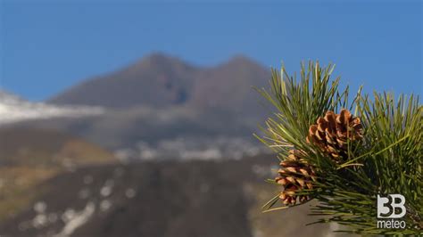 Cronaca Diretta Etna Nuova Morfologia Visuale Sul Cratere Di Sud