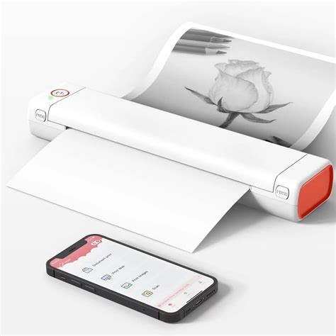 Portable Printer - Wireless for Travel Compatible with iOS and Android ...