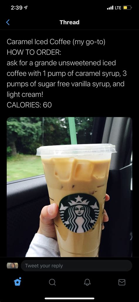 Sugar Free Starbucks Drinks Low Calorie Starbucks Drinks Coffee