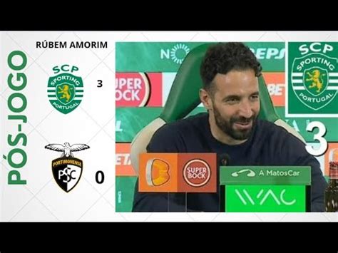 Confer Ncia De Imprensa Ruben Amorim Sporting Portimonense P S